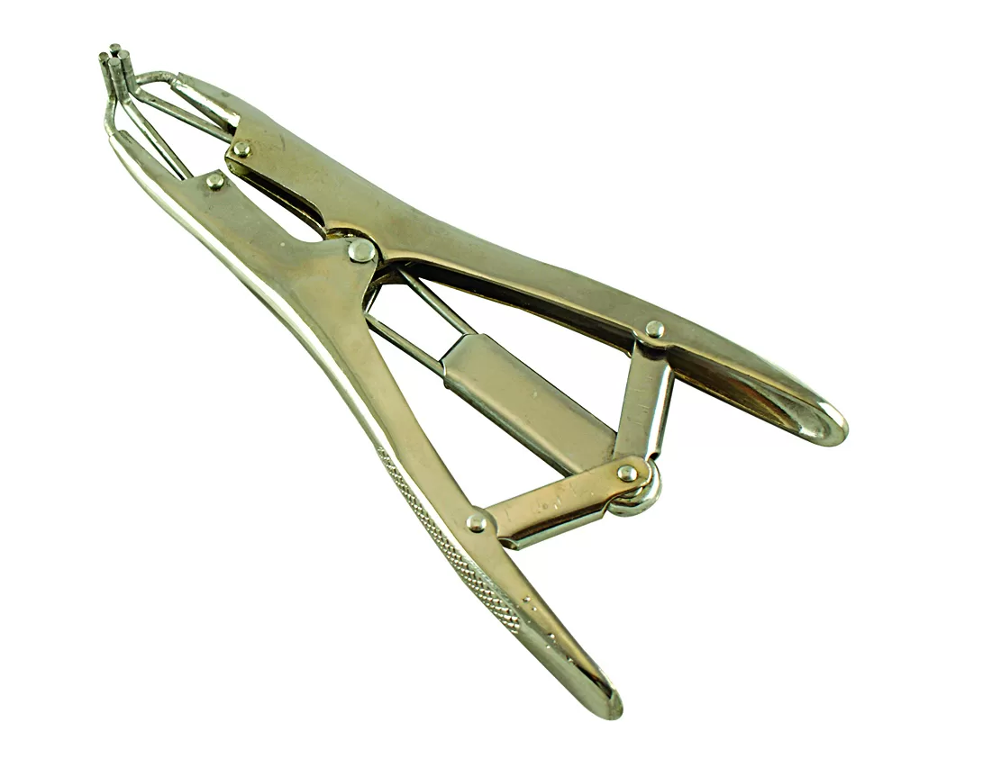 Castrating Ring Applicator Plier (Castration) & 100 Rings